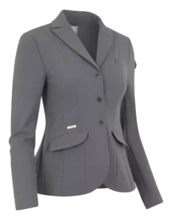 LeMieux Dynamique Show Jacket -Exquisite Equestrian Equipment Store it02499 product showjacket grey 3 1 jpg