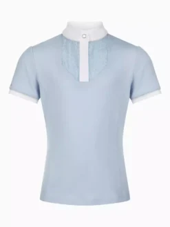 LeMieux Young Rider Belle Show Shirt 41 LeMieux Young Rider Belle Show Shirt -Exquisite Equestrian Equipment Store it03016 product yrbelleshowshirt mist 1 3 jpg