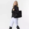 LeMieux Milan Neoprene Tote Bag -Exquisite Equestrian Equipment Store it03052 studio milan totebag black 1 1 jpg