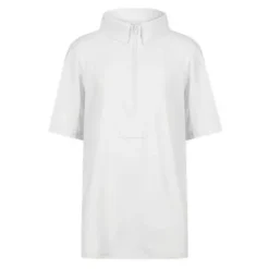 Equetech Junior Parade Show-Time Shirt -Exquisite Equestrian Equipment Store jpt front wh studio 2 jpg