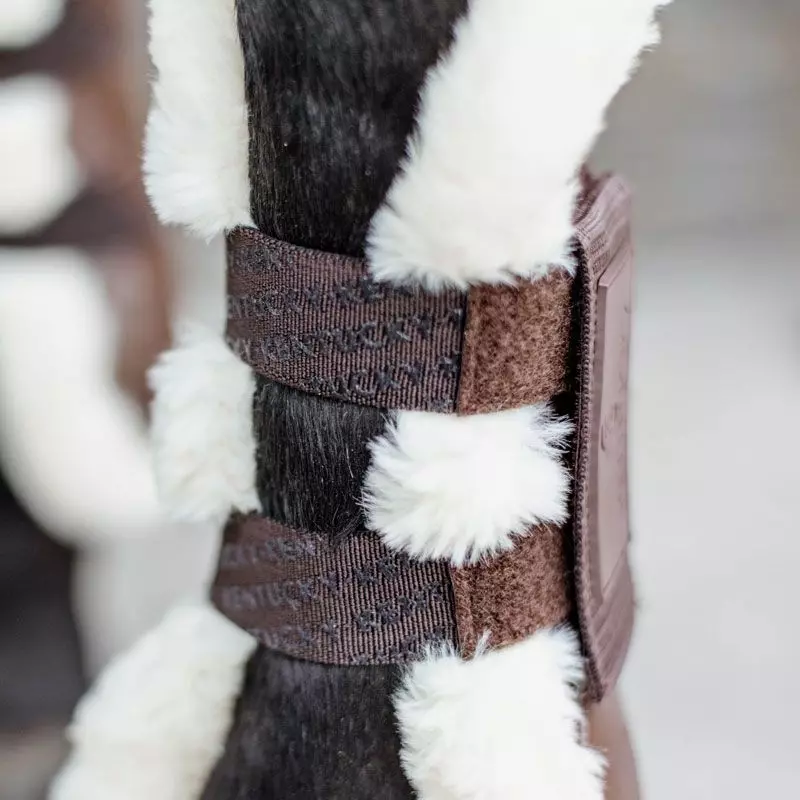 Kentucky Horsewear Vegan Sheepskin Velcro Tendon Boots 8 Kentucky Horsewear Vegan Sheepskin Velcro Tendon Boots - Image 6