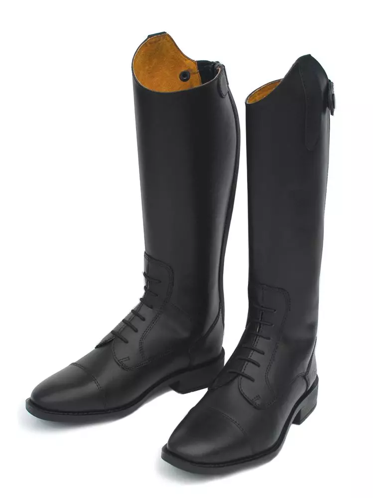 Rhinegold Young Rider Berlin Long Leather Riding Boot 3 Rhinegold Young Rider Berlin Long Leather Riding Boot