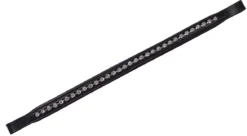 Collegiate Large Diamante Browband -Exquisite Equestrian Equipment Store largediablk 1 2 jpg