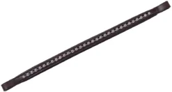 Collegiate Large Diamante Browband -Exquisite Equestrian Equipment Store largediabrn 2 jpg