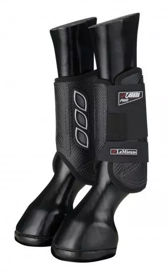 LeMieux Carbon Air XC Boots Black Front 5 LeMieux Carbon Air XC Boots Black Front - Image 3
