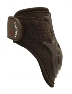 LeMieux Impact Compliant Fetlock Boots -Exquisite Equestrian Equipment Store lemieux impact compliant fetlock boots brown side 1 jpg