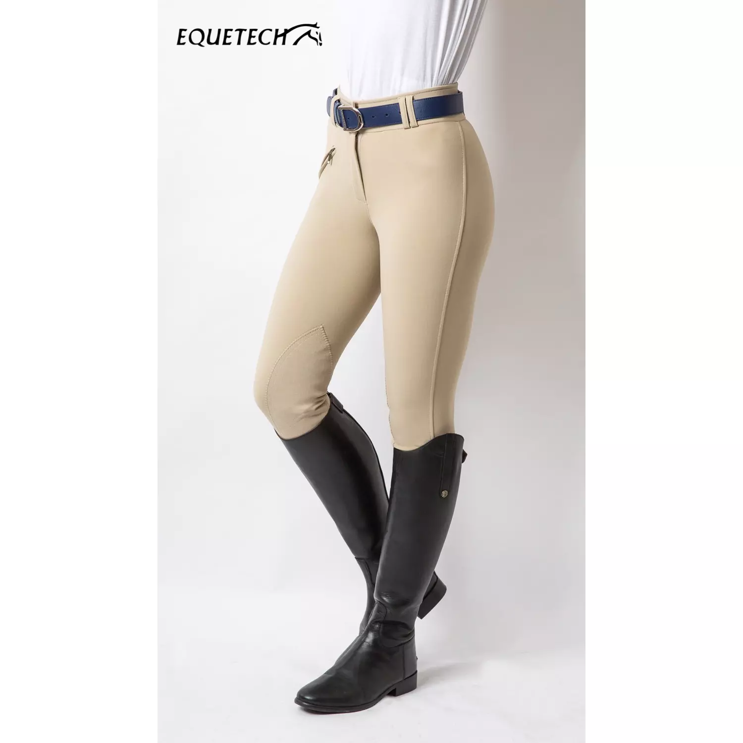 Equetech Ladies Foxhunter Hybrid Breeches 14 Equetech Ladies Foxhunter Hybrid Breeches - Image 12