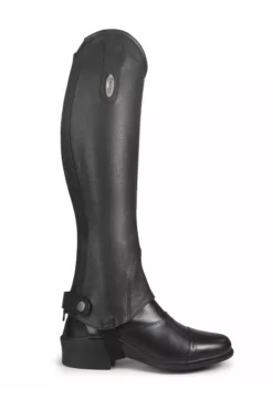 Brogini Vicenza Leather Gaiter -Exquisite Equestrian Equipment Store lg035 vicenza blacl right facing 800x1200 1 2 jpg