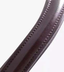 Premier Equine Liscio Plain Shaped Leather Browband 39 Premier Equine Liscio Plain Shaped Leather Browband -Exquisite Equestrian Equipment Store liscio plain shaped leather browband brown leather 3 2 jpg