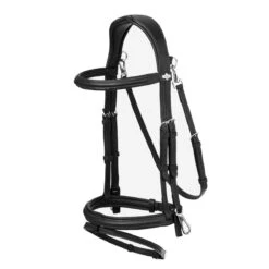 LeMieux Work Bridle -Exquisite Equestrian Equipment Store lm bridles black hr 1 4