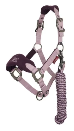 LeMieux Vogue MINI Fleece Headcollar & Leadrope 32 LeMieux Vogue MINI Fleece Headcollar & Leadrope -Exquisite Equestrian Equipment Store lm minivogueheadcollar fig hr 7 2 jpg