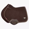 LeMieux Puissance Suede Close Contact Square -Exquisite Equestrian Equipment Store lm saddlepad puissance brown cc hr 1 copy 1 2 jpg