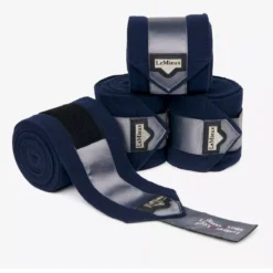 LeMieux Loire Polo Bandages 4 Pack -Exquisite Equestrian Equipment Store lm steelbrushbandages navy hr 1 1 2 jpeg