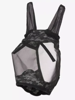 LeMieux Visor-Tek Half Fly Mask -Exquisite Equestrian Equipment Store lm visortek flymask camobrown half hr 1 2 jpg