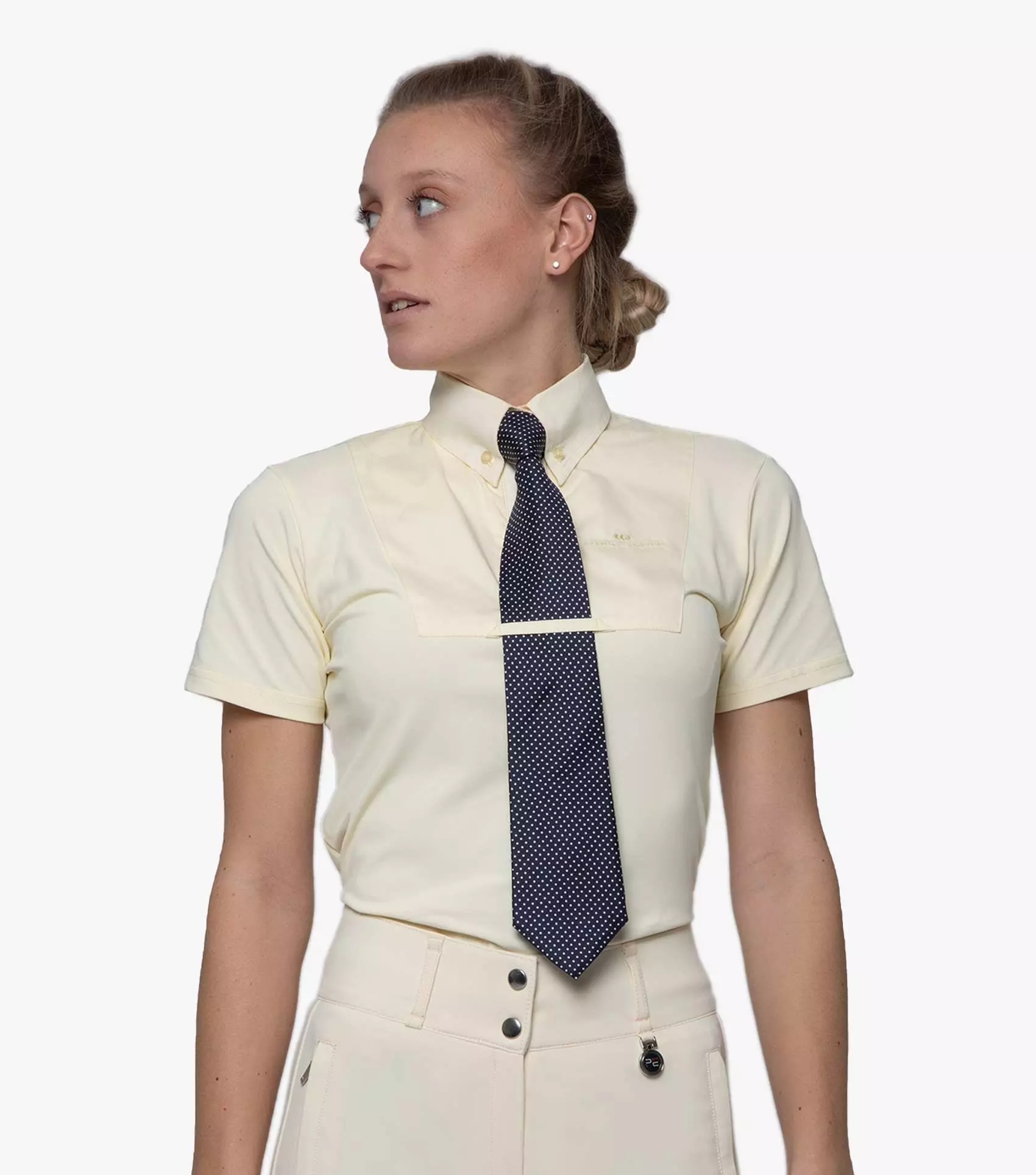 Premier Equine Luciana Ladies Short Sleeve Tie Shirt 13 Premier Equine Luciana Ladies Short Sleeve Tie Shirt - Image 11