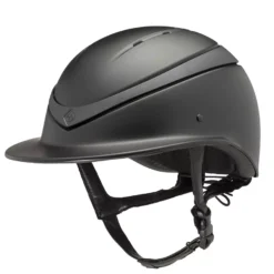 Charles Owen Luna Wide Peak -Exquisite Equestrian Equipment Store luna black matt widepeak 1 2 jpg