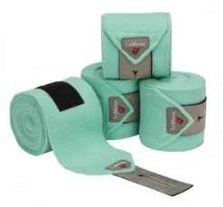 LeMieux Luxury Pony Size Polo Bandages - Set Of Four -Exquisite Equestrian Equipment Store luxury polo mint 2 jpg