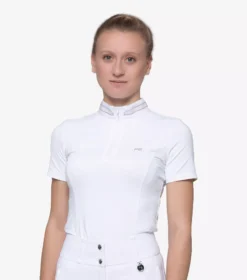 Premier Equine Maria Diamante Show Shirt 29 Premier Equine Maria Diamante Show Shirt -Exquisite Equestrian Equipment Store maria diamante show shirt white 6 jpg