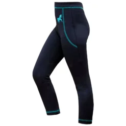 Mark Todd Leggings Kids Navy/Aqua 8 Mark Todd Leggings Kids Navy/Aqua -Exquisite Equestrian Equipment Store mark todd leggings kids navy side 2 jpg
