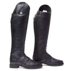 Mountain Horse Veganza Young Junior Tall Riding Boots - Black -Exquisite Equestrian Equipment Store mh sovereign veganza young blk01 1 5 jpg