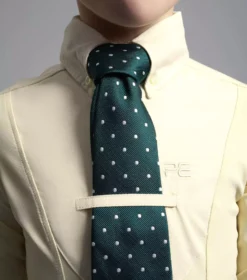 Premier Equine Tessa Girls Long Sleeve Show Shirt -Exquisite Equestrian Equipment Store mini tessa long sleeve tie show shirt vanilla 4 4 jpg