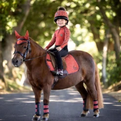 LeMieux MINI Suede Jump Square -Exquisite Equestrian Equipment Store mini sienna slim 3 1 jpg