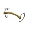 Neue Schule Turtle Tactio Wth Flex 55mm Loose Ring Bradoon -Exquisite Equestrian Equipment Store neue schule turtle tactio flex loose ring bit 16mm mouthpiece 55mm rings 1