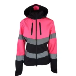 Cameo Equine Performance Junior Hi Viz Jacket -Exquisite Equestrian Equipment Store p per hig vis jac c445 3 4 jpg