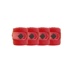 Kentucky Horsewear Kentucky Velvet Polar Fleece Bandages - 4 Pack 40 Kentucky Horsewear Kentucky Velvet Polar Fleece Bandages - 4 Pack -Exquisite Equestrian Equipment Store polar fleece bandages velvet red 1 png