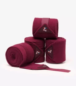 Premier Equine Horse Polo Fleece Bandages 27 Premier Equine Horse Polo Fleece Bandages -Exquisite Equestrian Equipment Store polo fleece bandages burgundy 1 1 jpg
