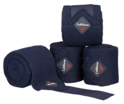 LeMieux Luxury Pony Size Polo Bandages - Set Of Four -Exquisite Equestrian Equipment Store polo navy jpg