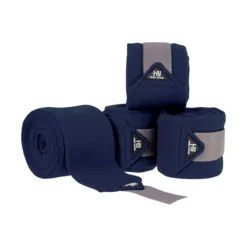 Hy Sport Active Luxury Bandages -Exquisite Equestrian Equipment Store pr 15898 hy sport active luxury bandages 09navy 1 jpg