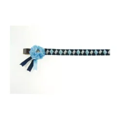 ShowQuest Skipton Browband Navy Pale Blue Silver -Exquisite Equestrian Equipment Store pr 19320 showquest skipton brow band 01 1 jpg
