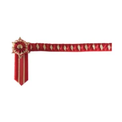 ShowQuest Boston Browband - Red & Gold -Exquisite Equestrian Equipment Store pr 19334 showquest boston brow band 03 3 jpg
