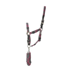 Hy Multicolour Adjustable Head Collar With Rope 31 Hy Multicolour Adjustable Head Collar With Rope -Exquisite Equestrian Equipment Store pr 26723 hy multicolour head collar and lead rope 03 1 jpg