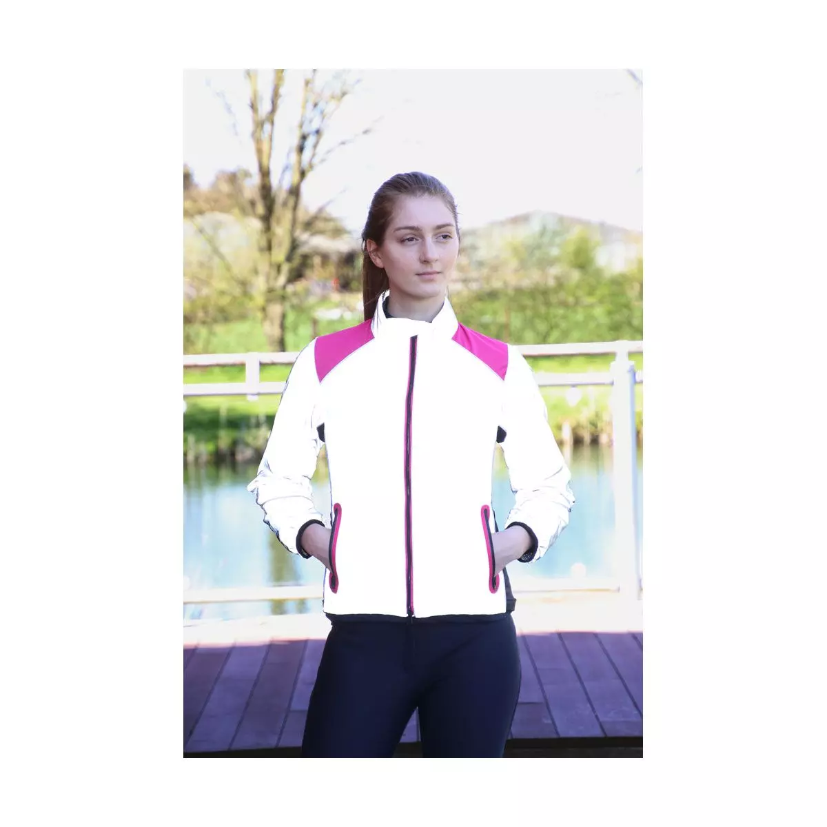 Silva Flash Two Tone Reflective Jacket By Hy Equestrian 22 Silva Flash Two Tone Reflective Jacket By Hy Equestrian - Image 20
