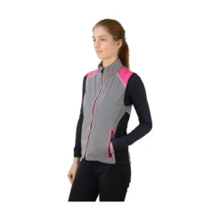 Silva Flash Two Tone Reflective Gilet By Hy Equestrian