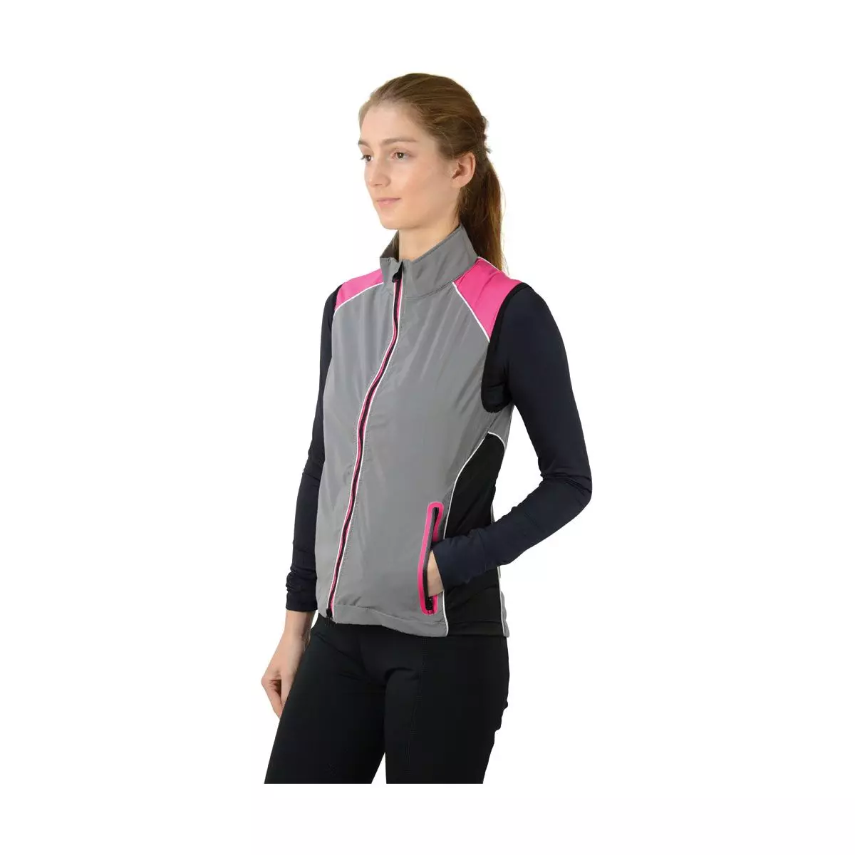 Silva Flash Two Tone Reflective Gilet By Hy Equestrian 3 Silva Flash Two Tone Reflective Gilet By Hy Equestrian