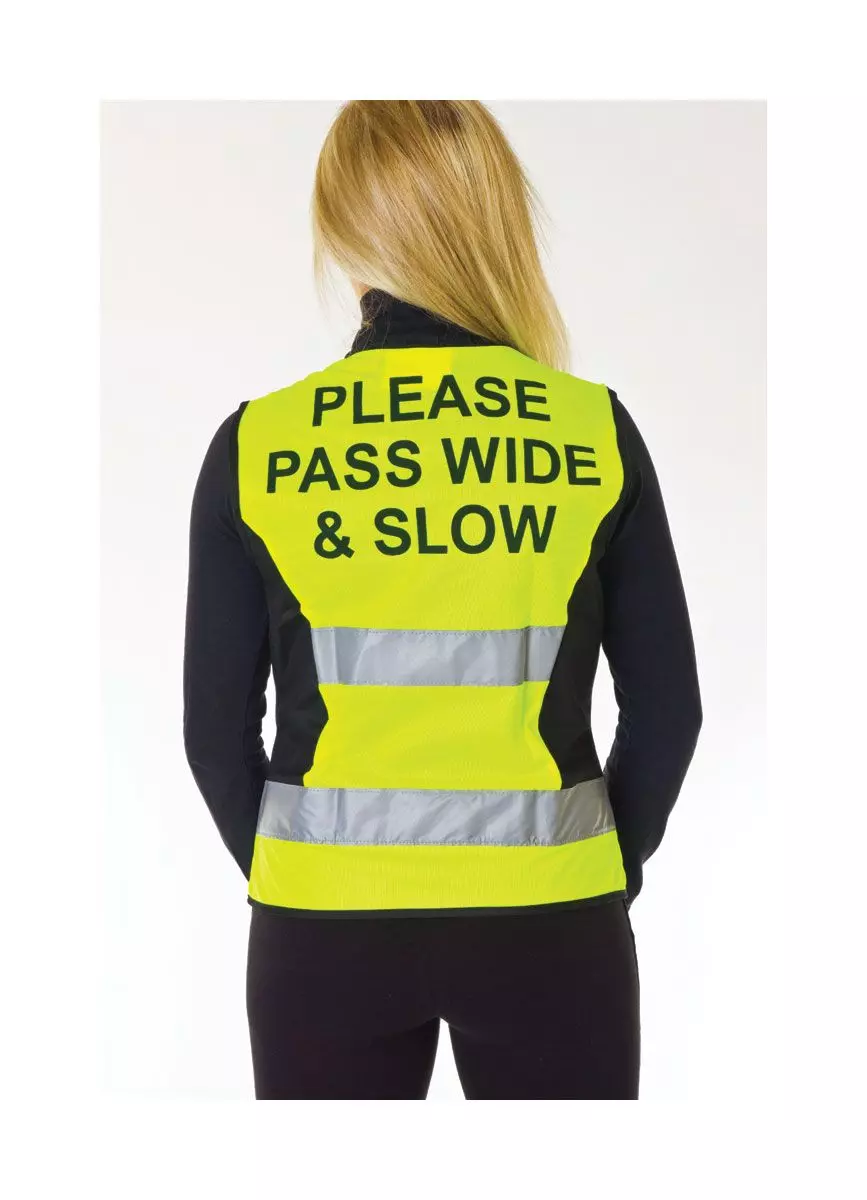 HyVIZ Waistcoat - Please Pass Wide & Slow 8 HyVIZ Waistcoat - Please Pass Wide & Slow - Image 6