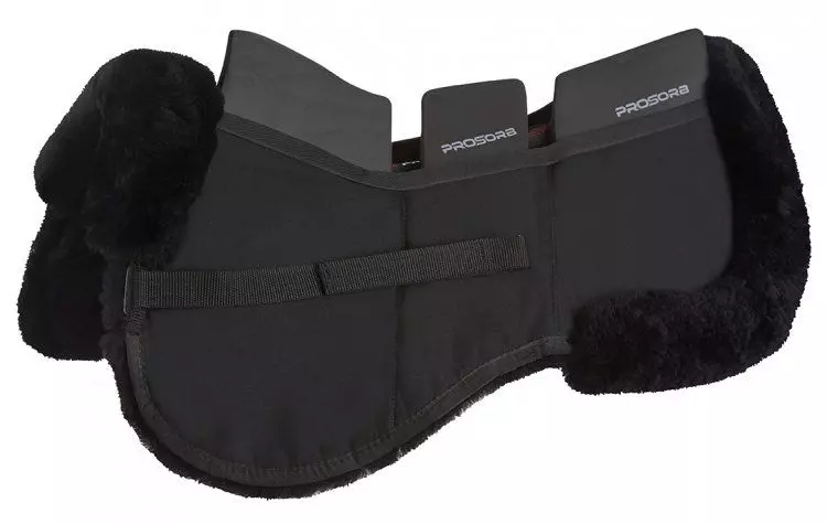 LeMieux Pro-Sorb Lambskin 3 Pocket Half Pad 3 LeMieux Pro-Sorb Lambskin 3 Pocket Half Pad