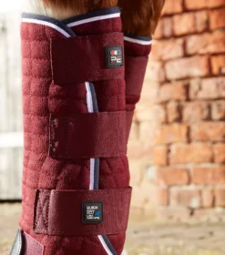 Premier Equine Quick Dry Horse Leg Wraps 25 Premier Equine Quick Dry Horse Leg Wraps -Exquisite Equestrian Equipment Store quick dry leg wraps burgundy 4 4 jpg