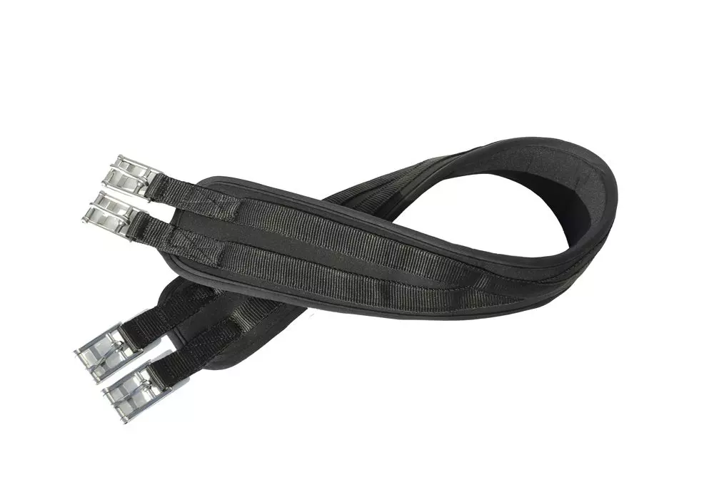 Rhinegold Memory Foam Girth - Black 9 Rhinegold Memory Foam Girth - Black - Image 7