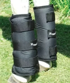 Rhinegold Elite Half Travel Boots - Set Of 4 -Exquisite Equestrian Equipment Store rhinegold elite half travel boots black jpg