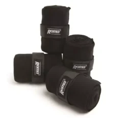 Roma Acrylic Stable Bandages 4 Pack -Exquisite Equestrian Equipment Store roma acrylic stable bandages 4 pack blk png