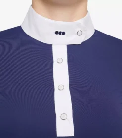 Premier Equine Rossini Lycra Show Shirt 28 Premier Equine Rossini Lycra Show Shirt -Exquisite Equestrian Equipment Store rossini competition top navy 4 5 jpg