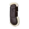 Kentucky Horsewear Kentucky Sheepskin Leather Tendon Boots Hook & Loop - Brown -Exquisite Equestrian Equipment Store sheepskin leather tendon boots hook loop brown 1 png