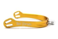 Tech Stirrups Milan Spurs - FIXED END -Exquisite Equestrian Equipment Store spurs gold 1