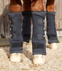 Premier Equine Stable Boot Wraps - Black 24 Premier Equine Stable Boot Wraps - Black -Exquisite Equestrian Equipment Store stable boots wraps 3alt 1 3 jpg