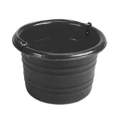 Stubbs Jumbo Water / Feed Bucket With Handle 25ltr 13 Stubbs Jumbo Water / Feed Bucket With Handle 25ltr -Exquisite Equestrian Equipment Store stb0729 2 jpg