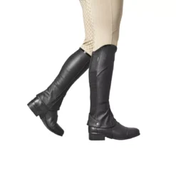 Dublin Stretch Fit Half Chaps Childs 23 Dublin Stretch Fit Half Chaps Childs -Exquisite Equestrian Equipment Store stretch fit half chaps black patent 1 1 jpg